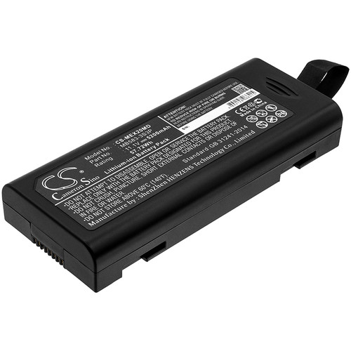 5200mAh Replacement Battery for Mindray LI23S002A, 115-065140-00, BeneView T5, T6, T8, N12,  N15, N17, DPM6, DPM7, Passport 8, Passport 12, VS-600, VS-900, Synoven E5, Synovent E3, Synovent T5
