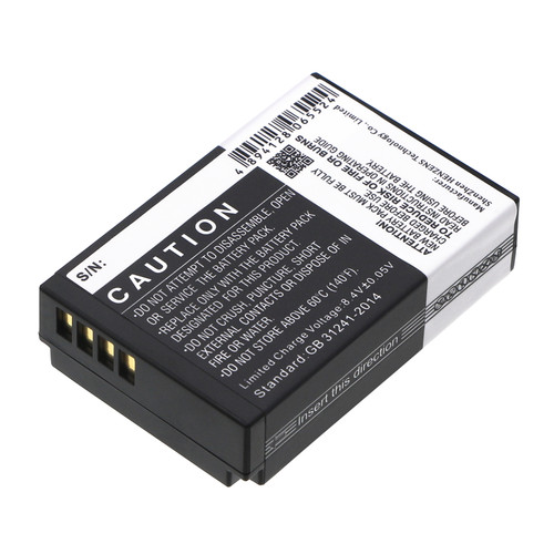 820 mAh for Canon LP-E12