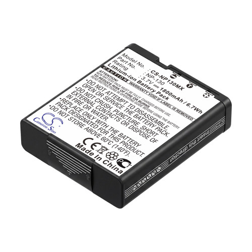 1800 mAh for Casio NP-130,NP-130A