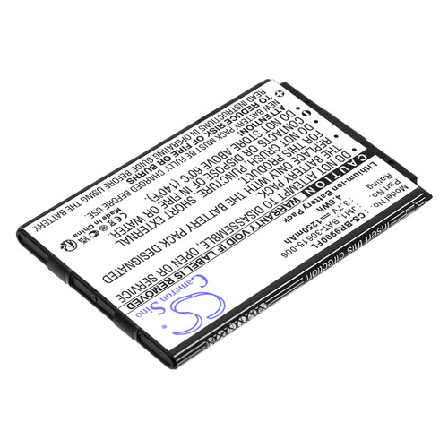 1250 mAh for BlackBerry JM1,J-M1,BAT-30615-006