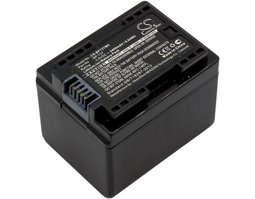 2400 mAh for Canon BP-727