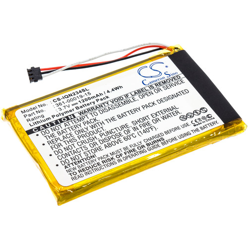 1200 mAh for Garmin 361-00019-15