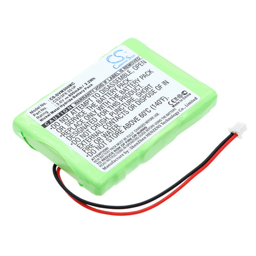 600 mAh for Digital Ally 135-0035,CS2/3F6 3S1P