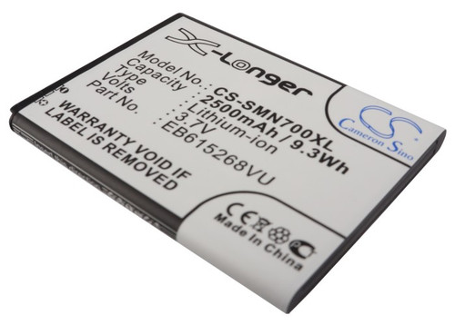 2500 mAh for AT&T EB615268VA,EB615268VK,EB615268VU,EB615268VUCST,EB615268VABXAR