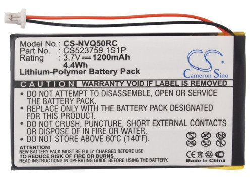 1200 mAh for Nevo CS503759 1S1P