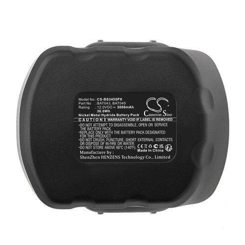 3000 mAh for Bosch BAT043,BAT045,BAT046,BAT049,BAT120,BAT139,2 60 7335 249,2 607 335 261,2 607 335 262,2 607 335 263