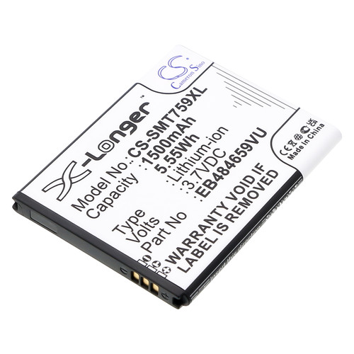 1500 mAh for BoostMobile EB484659VA,EB484659VU,EB484659VABSTD,EB484659VUBSTD