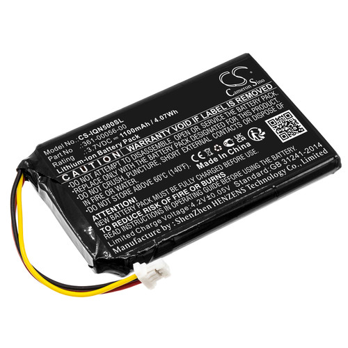1100 mAh for Garmin 361-00056-00,361-00056-50
