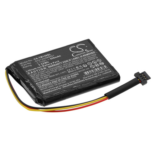 950mAh Replacement Battery for TomTom VF6D, VF6S, Go 50, Go 500, GO 600, One 140, One 140S