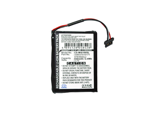650 mAh for Navman 07836Q5JJ,338937010171