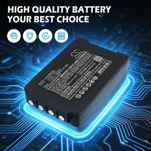 3400 mAh for Vocollect 730021,730025,BT-602-1,CWI26591
