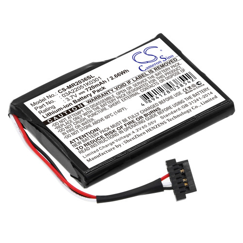 720 mAh for Magellan 03A22051K0301