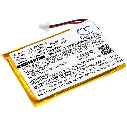 680 mAh for Sony 9702A50844,9924A60515,LIS1382(S),1-756-769-31