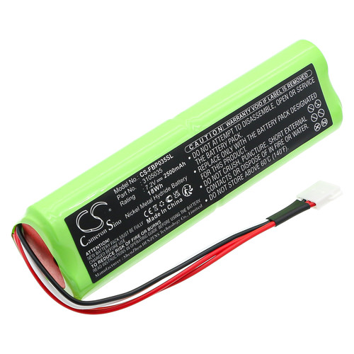 2500 mAh for Fluke 3105035,3524222,Ti20-RBP