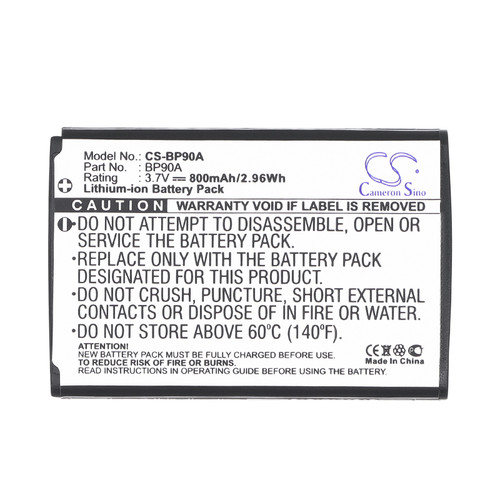 800 mAh for Samsung BP90A,BP-90A,IA-BP90A