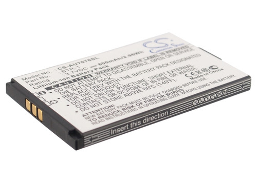 800 mAh for AudioVox BTR1,BTR-1
