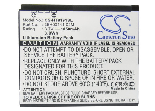 1050 mAh for AT&T BA S470,BD26100,35H00141-00M,35H00141-02M,35H00141-03M