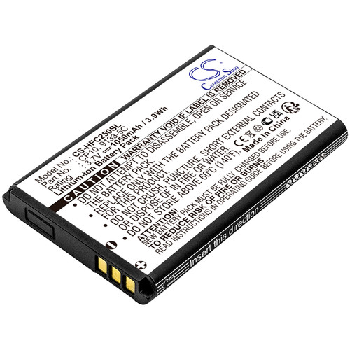 1050 mAh for Amplicomms Powertel M4000,PowerTel M5000,Powertel M5010,PowerTel M5100,Powertel M6000