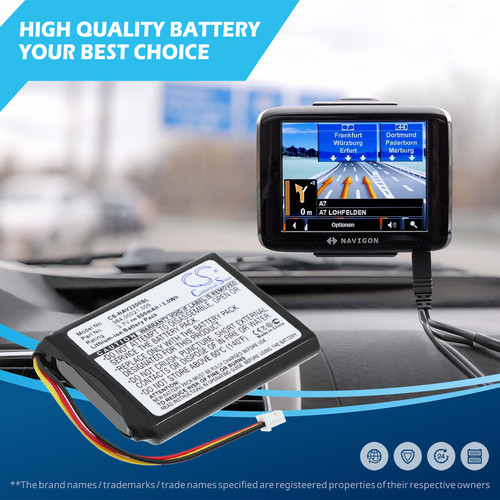 800 mAh for Navigon 384.00021.005