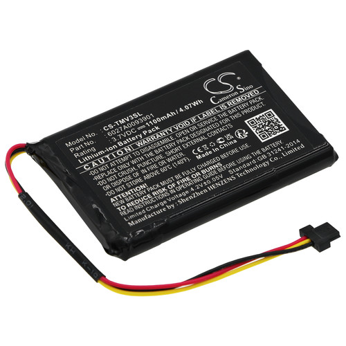 1100 mAh for TomTom 6027A0093901
