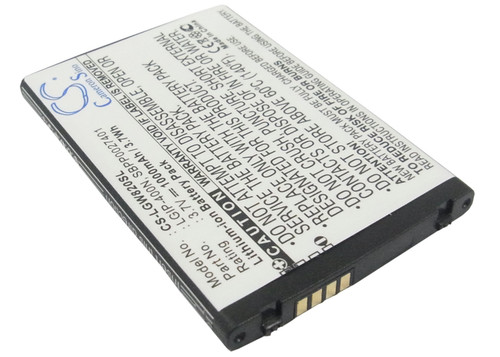1000 mAh for LG LGIP-400N,SBPP0027401