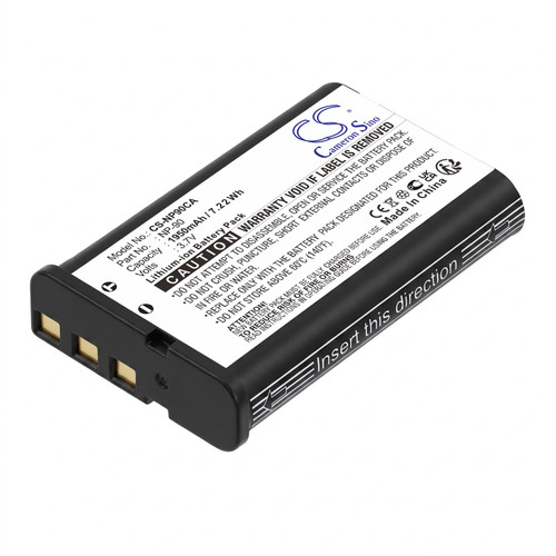 1950 mAh for Casio NP-90,NP-90DBA