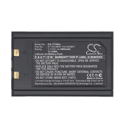 3600 mAh for Banksys BSYS05006,3032610137