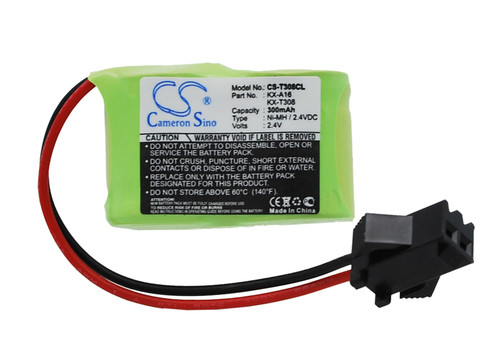 300 mAh for Panasonic KX-T308,P-01H-F2G1