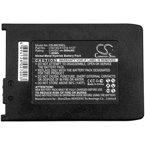 500 mAh for Siemens L36880-N5401-A102,V30145-K1310-X125,V30145-K1310-X127,V30145-K1310-X132,V30145-K1310-X133