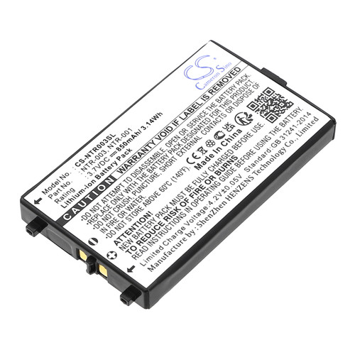 850 mAh for Nintendo BT-M12,NTR-001,NTR-003,BAT-GBASP-1LI
