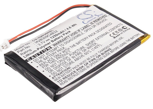 1250 mAh for Garmin 010-00538-78,361-00019-02,361-00019-06,IA2B309C4B32
