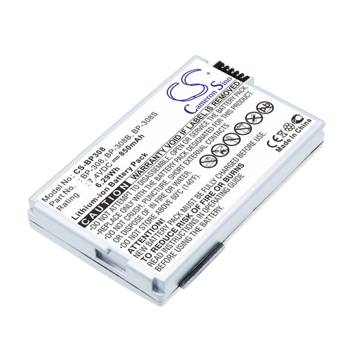 850 mAh for Canon BP-308,BP-308B,BP-308S