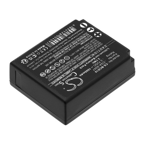1000 mAh for Panasonic CGA-S007,CGA-S007E,CGR-S007E,DMW-BCD10,CGA-S007A/B,CGA-S007A/1B,CGR-S007E/1B