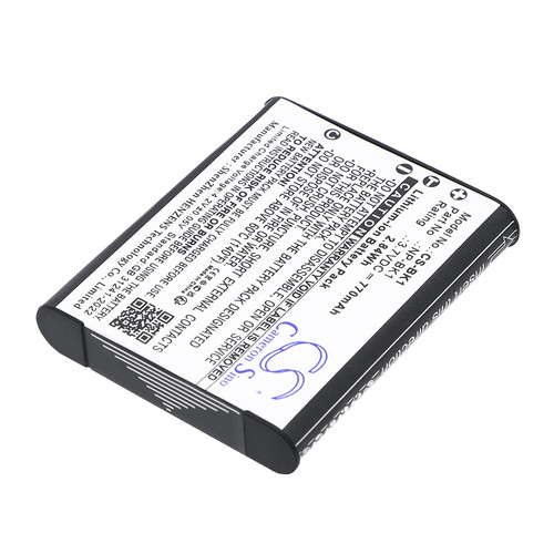770 mAh for Sony NP-BK1,NP-FK1