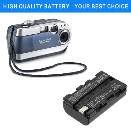 1440 mAh for Sony NP-F10,NP-FS10,NP-FS11,NP-FS12