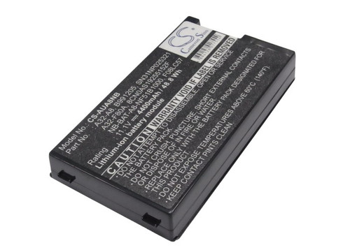 4400 mAh for Asus L3TP,A32-A8,A32-F80,B991205,F08LC57,A32-F80A,A32-F80H,70-NF51B1000,90-NF51B1000,SN31NP025321
