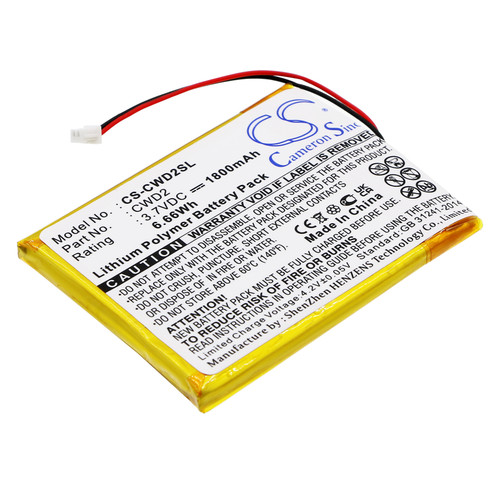 1800 mAh for Cowon D2 2GB,D2 4GB,D2 8GB,D2 Plus 16gb