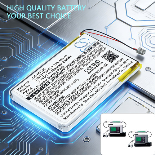 800 mAh for Sony PMPSYHD1