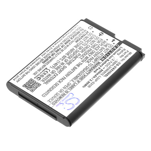 800 mAh for LG LGIP-320R,LGIP-520B,SBPL0086803,SBPL0086903