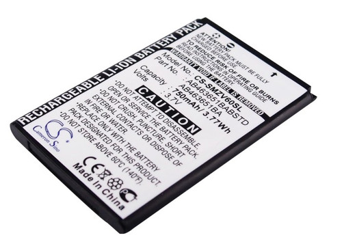 750 mAh for Samsung AB46365UG,AB463651BA,AB463651BE,AB463651BABSTD