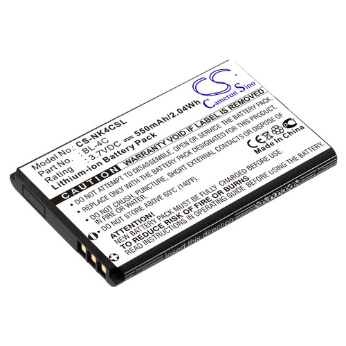 550 mAh for BBK BK-BL-4C