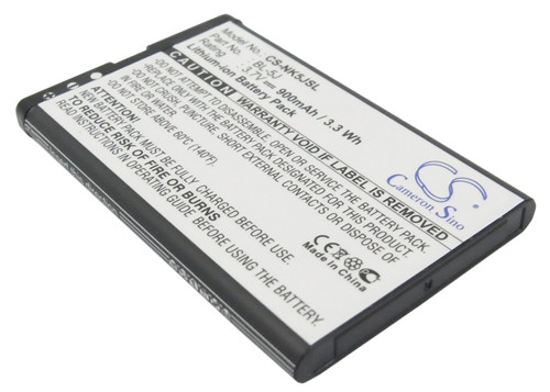 900 mAh for Nokia BL-5J