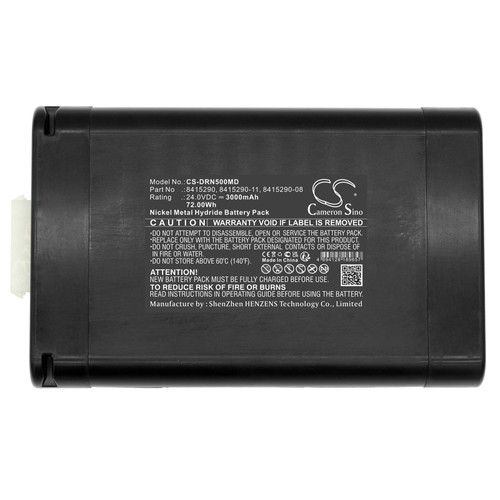 3000 mAh for Drager 8415290,8415290-08,8415290-11,8415290-12,PA-A2239.R006