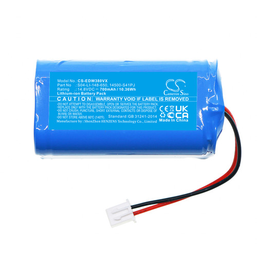 Replacement Battery for Ecovacs Winbot W830, W833,W835,W836,W850,W920,W930,W935,201-2005-0022, Lithium-ion 700mAh