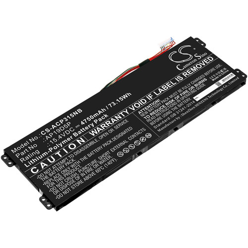 4750 mAh for Acer AP19D5P