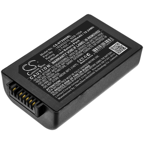 5200mAh Replacement Battery for HandHeld Nautiz X8, Point Mobile PM450, 450-BTEC, BAT-G2-003, BP14-001200, NX8-1004