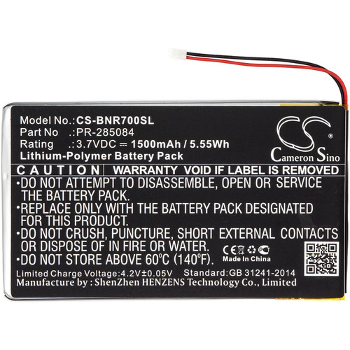 1500 mAh for Barnes & Noble PR-285084