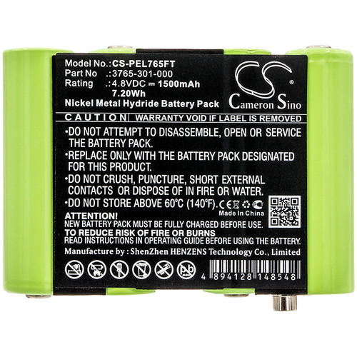 1500 mAh for Pelican 3769,3765-301-000