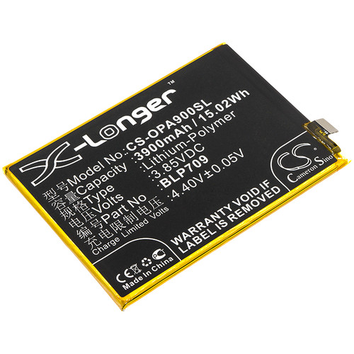 3900 mAh for Oppo BLP709