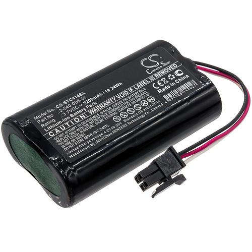 5200mAh Battery for Soundcast Outcast Melody, MLD414, 2-540-006-01